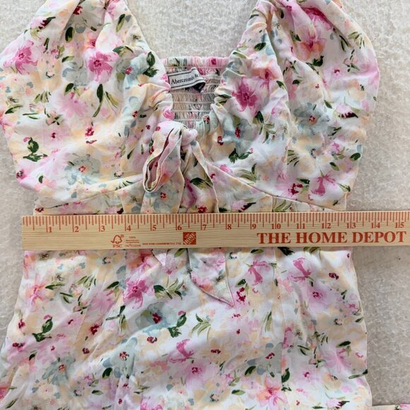 NWT Abercrombie & Fitch Floral Maxi Dress Size Medium - Picture 6 of 7